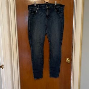 Gap blue jeans size 18